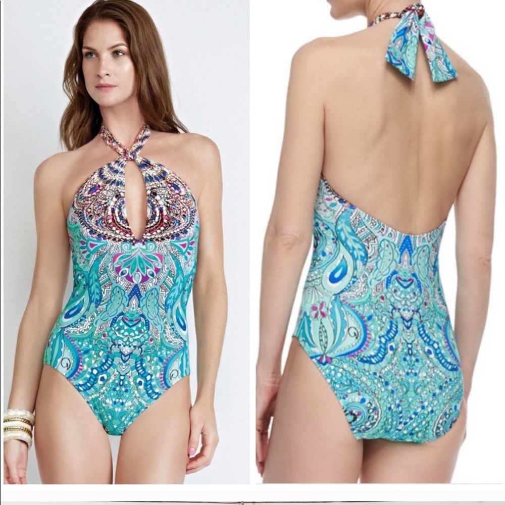 GOTTEX Cleopatra Wrap Keyneck swimsuit